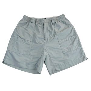 AFTCO Pale Gray Men's Cargo Shorts